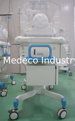 보조 레일과 인간 아기들을 위한 이중 도어 인큐베이터