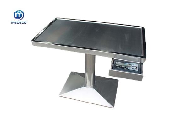 Stainless Steel Column Weighing Veterinary Operating Table ISO